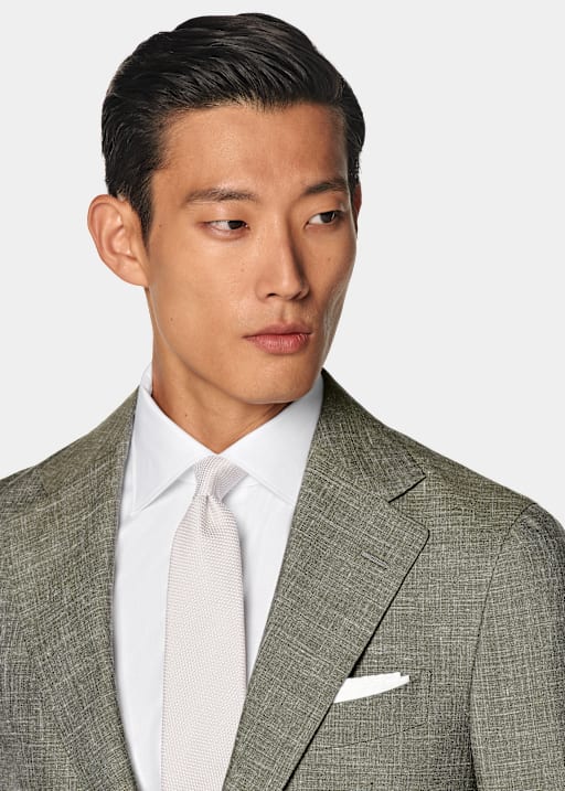 Abito Havana verde chiaro tailored fit