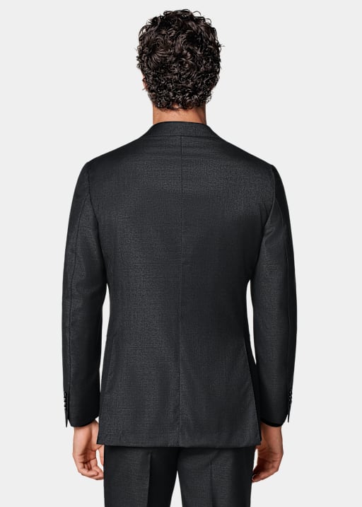 14531 Grey Classic Suit For Men