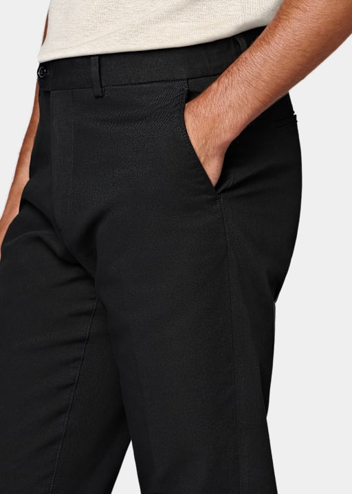 Chinos negros Slim Leg Straight