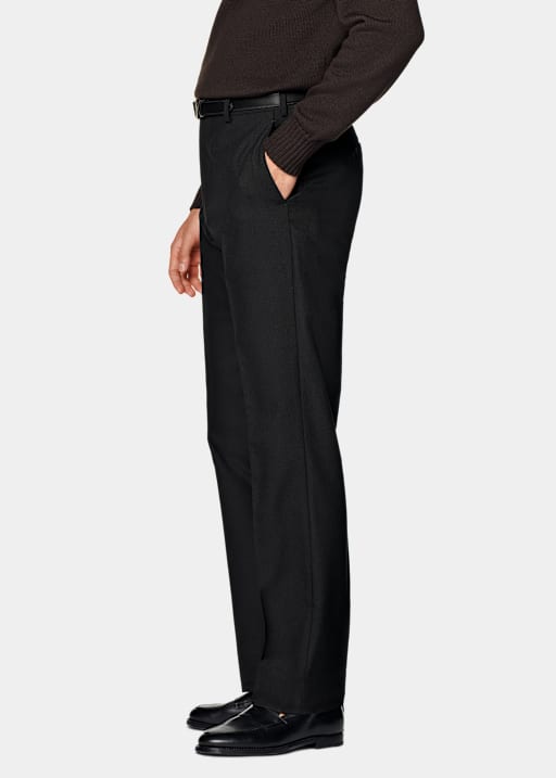 Zwarte Straight Leg Pantalon