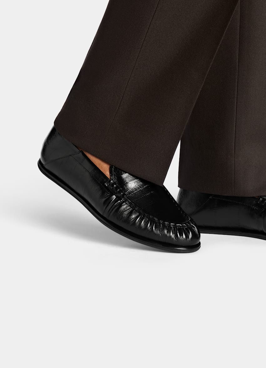 SUITSUPPLY Leather Black Loafer