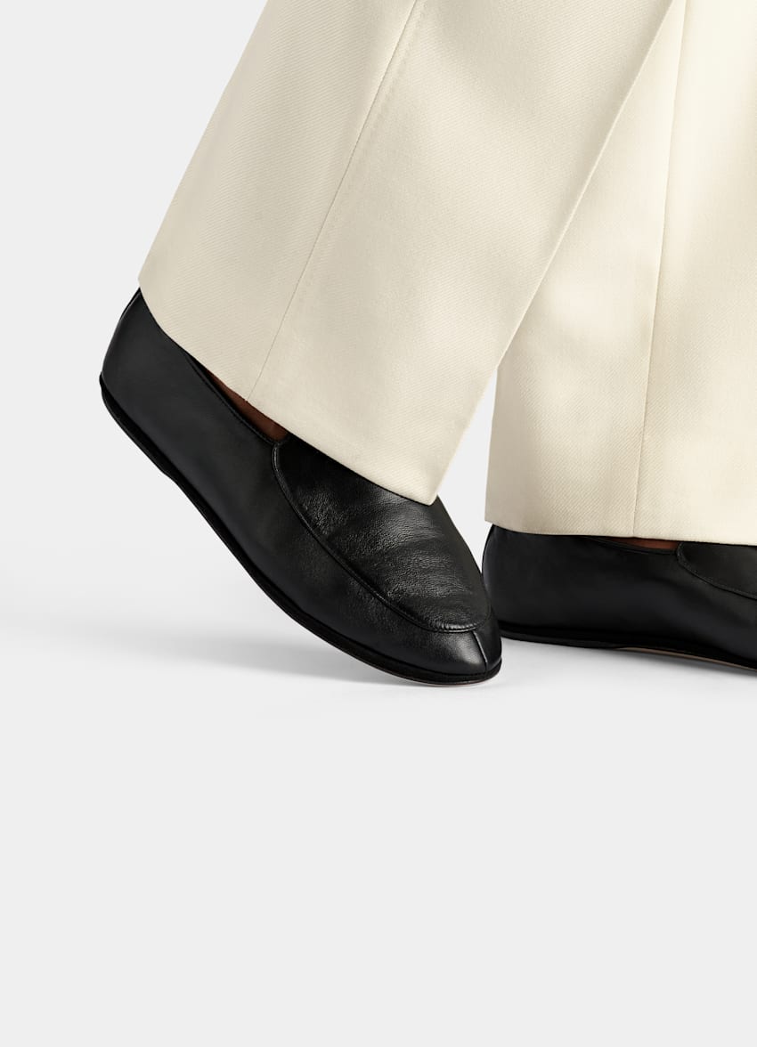 SUITSUPPLY Italienskt kalvskinn Svart Loafer