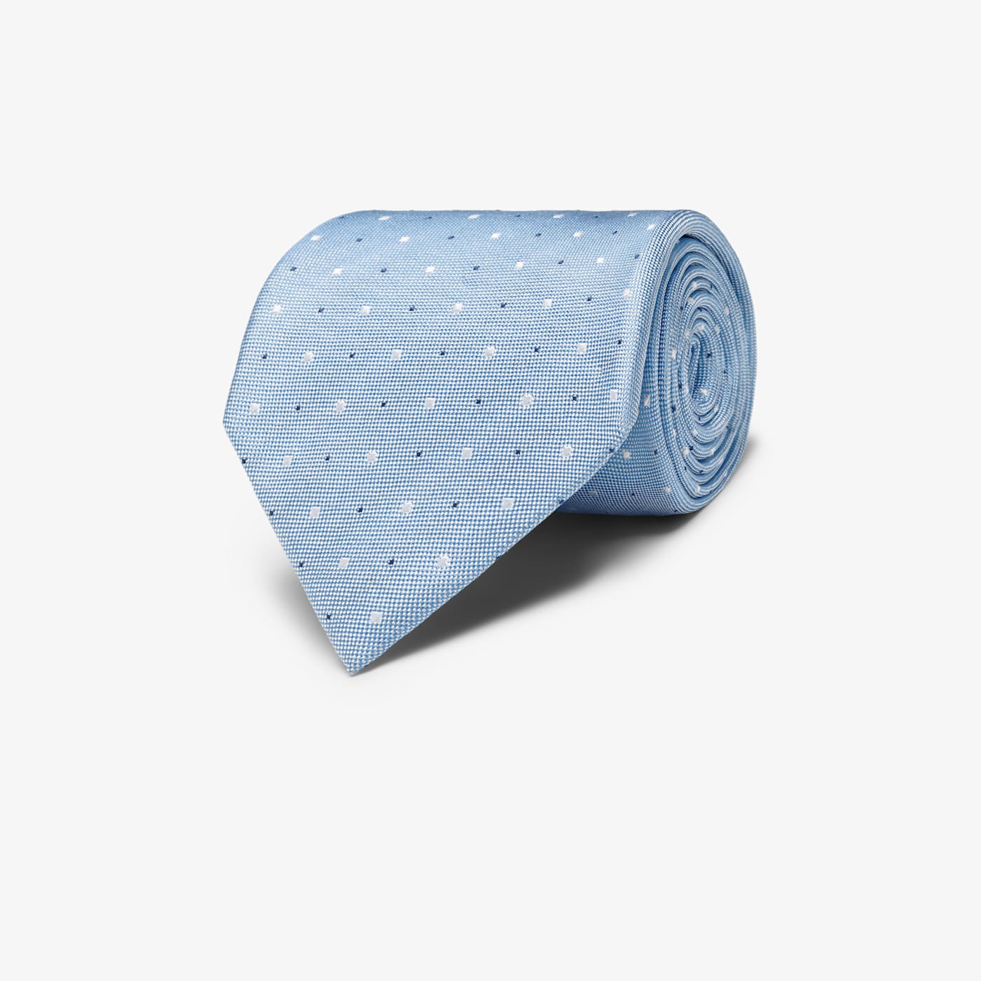 Suitsupply Light Blue Dotted Tie