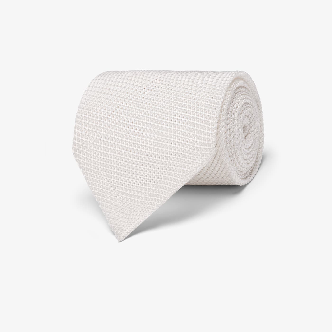 Suitsupply Off-white Grenadine Tie