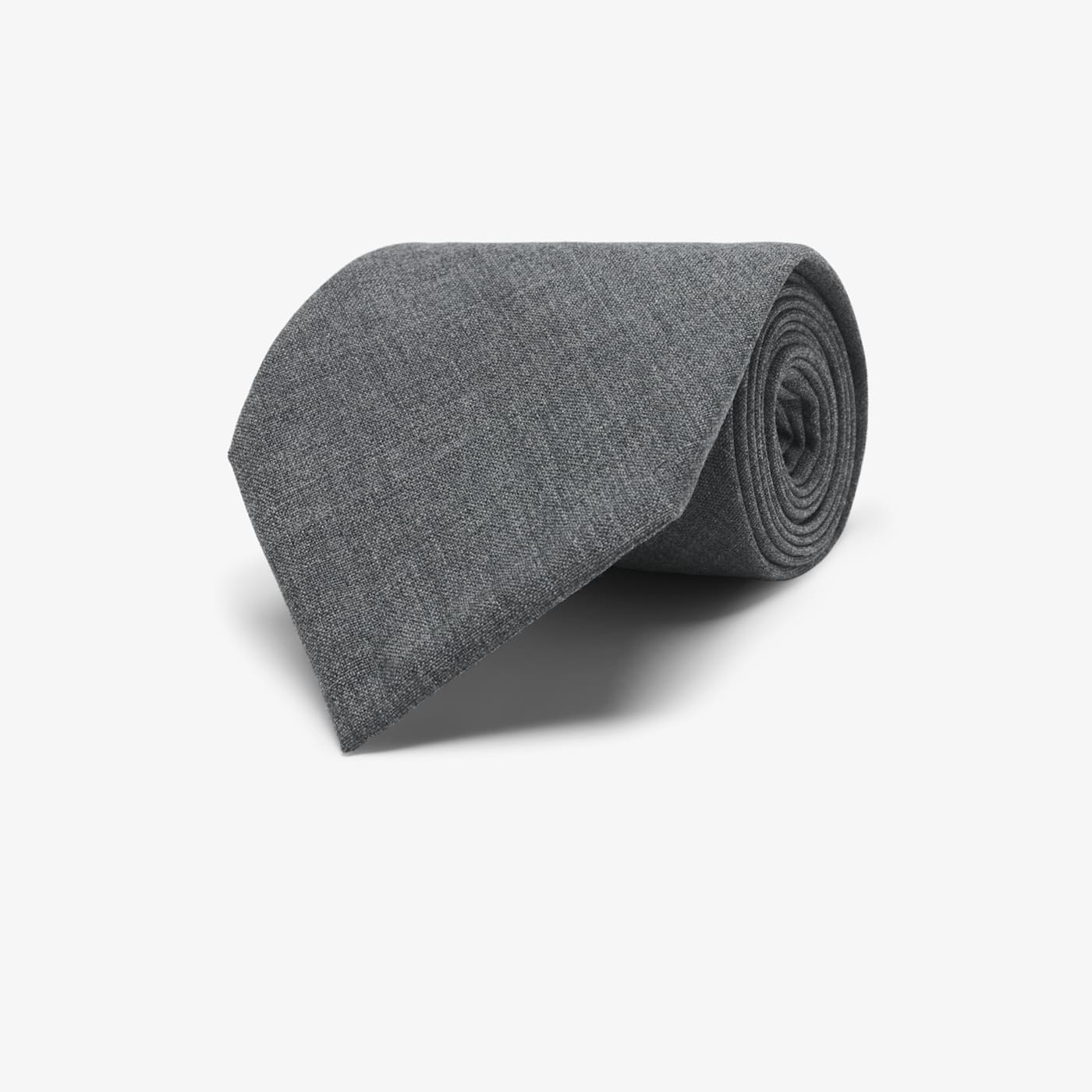 Suitsupply Mid Grey Tie In Gray