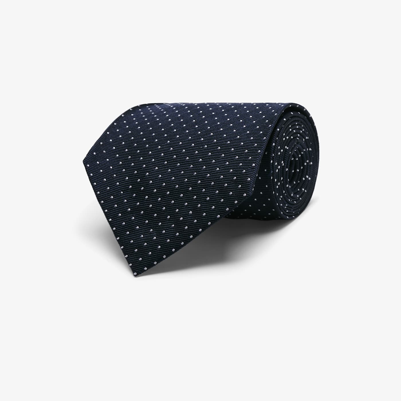 Shop Suitsupply Navy Dotted Tie