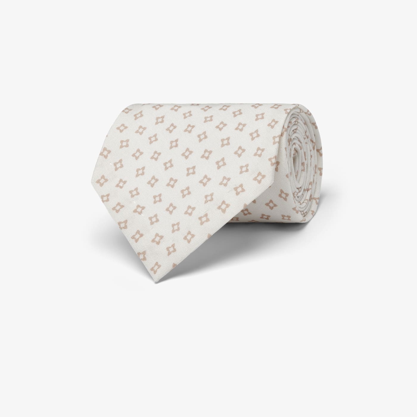 Suitsupply Off-white Graphic Tie