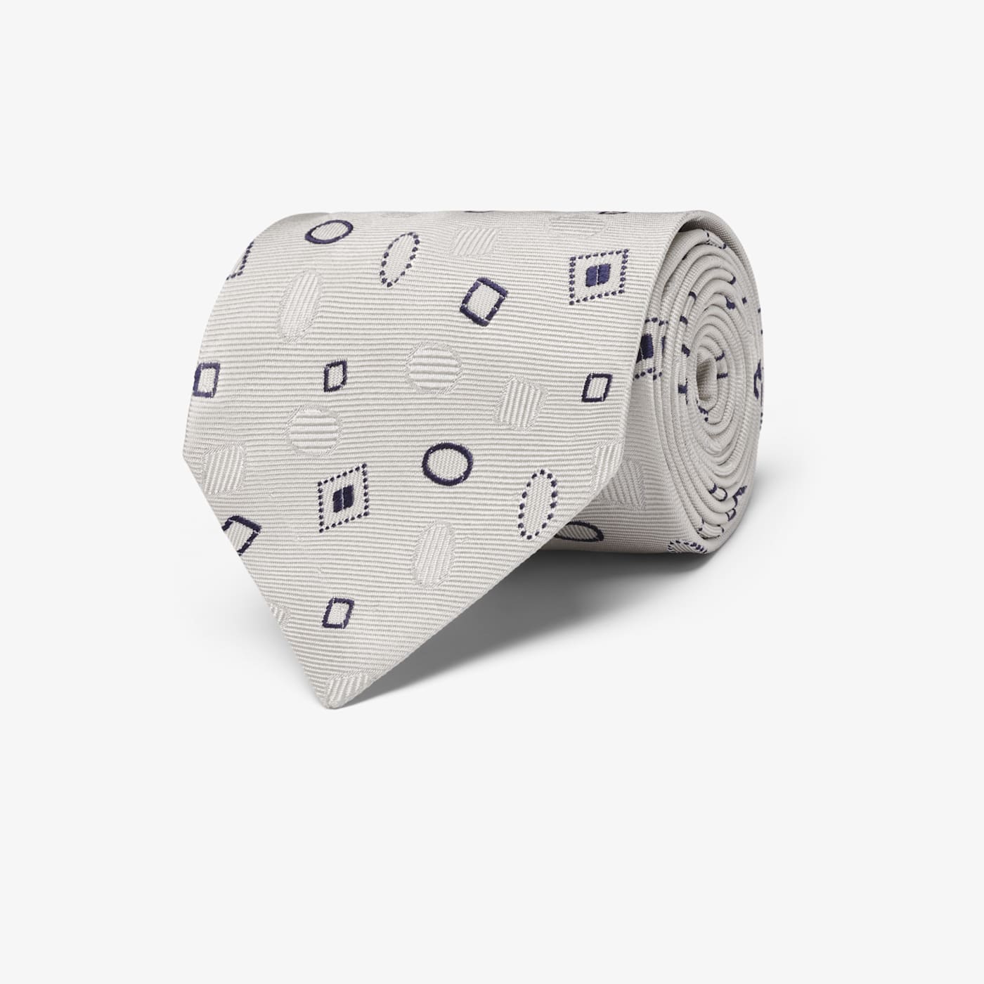 Suitsupply Off-white Graphic Tie