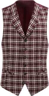 SUITSUPPLY  Gilet rouge