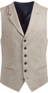 SUITSUPPLY  Taupe Waistcoat