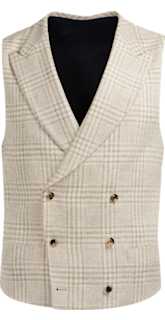 SUITSUPPLY  Light Brown Waistcoat