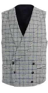 SUITSUPPLY  Gilet blanc cassé