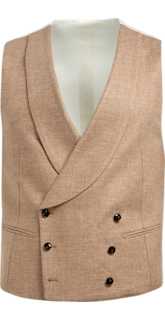 SUITSUPPLY  Light Brown Waistcoat