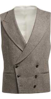 SUITSUPPLY  Taupe Waistcoat