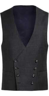 SUITSUPPLY  Dark Grey Waistcoat