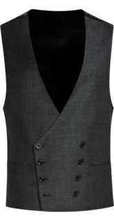 SUITSUPPLY  Dark Grey Waistcoat