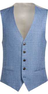 SUITSUPPLY  Light Blue Waistcoat