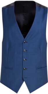 SUITSUPPLY  Mid Blue Waistcoat