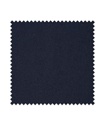 SUITSUPPLY  Popeline de coton stretch et polyamide bleu marine