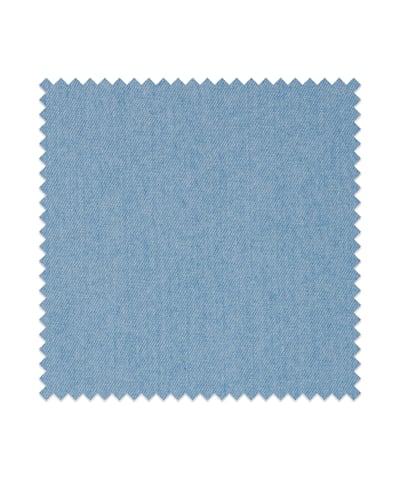 SUITSUPPLY  Mid Blue Egyptian Cotton Denim