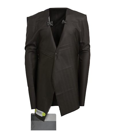 SUITSUPPLY  Dark Brown Herringbone Tailored Fit Havana Blazer