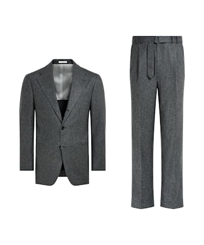 SUITSUPPLY  Mid Grey Roma Suit