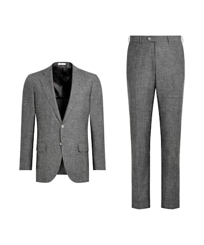 SUITSUPPLY  Mid Grey Lazio Suit