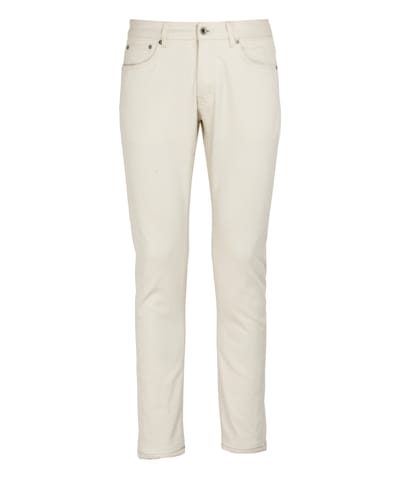 SUITSUPPLY  Off-White Slim Leg Tapered Jeans