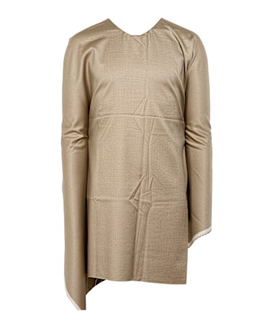 SUITSUPPLY  Mid Brown Wide Leg Straight Trousers