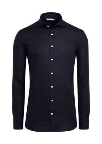 SUITSUPPLY  Navy Slim Fit Shirt