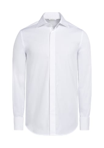 SUITSUPPLY  White Twill Extra Slim Fit Tuxedo Shirt
