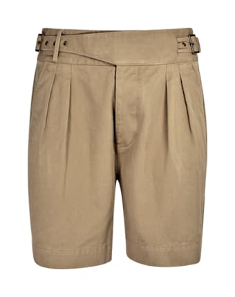 SUITSUPPLY  Braddon Gurkha Shorts beige