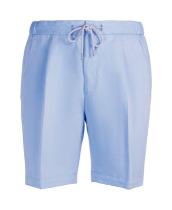 SUITSUPPLY  Light Blue Drawstring Ames Shorts