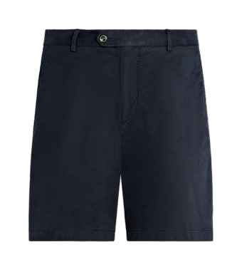 SUITSUPPLY  Navy Slim Leg Shorts