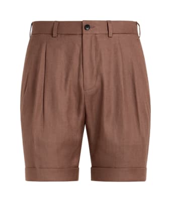 SUITSUPPLY  Brown Bosa Shorts