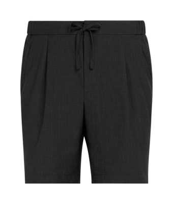 SUITSUPPLY  Dark Grey Drawstring Ames Shorts