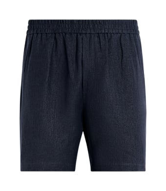 SUITSUPPLY  Navy Straight Leg Shorts