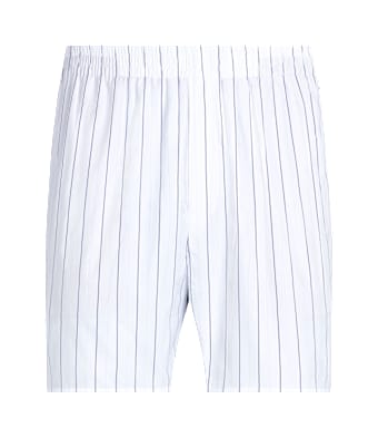 SUITSUPPLY  White Striped Straight Leg Shorts