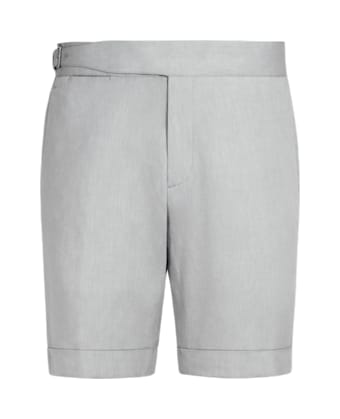 SUITSUPPLY  Light Grey Fellini Shorts