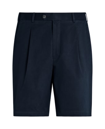 SUITSUPPLY  Marinblå shorts i straight leg-modell