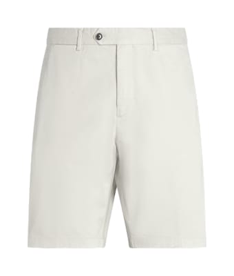 SUITSUPPLY  砂砾色修身裤型短裤