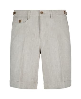 SUITSUPPLY  Light Brown Cargo Shorts