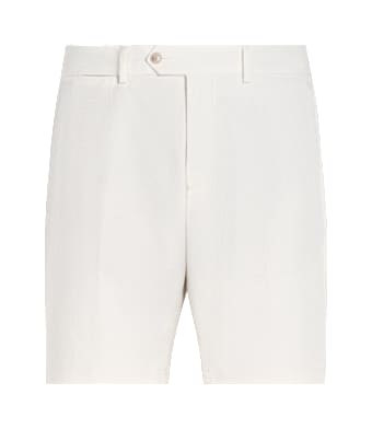 SUITSUPPLY  Off-White Slim Leg Chino Shorts