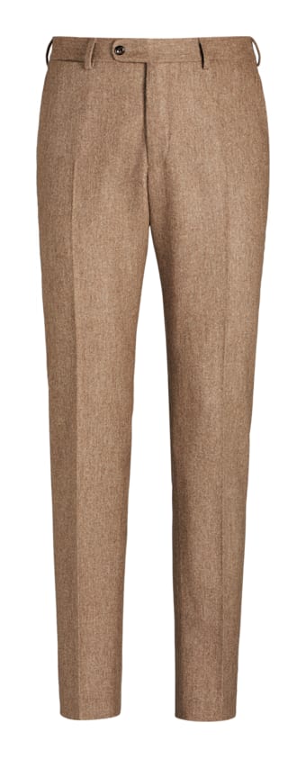 SUITSUPPLY  Light Brown Soho Trousers