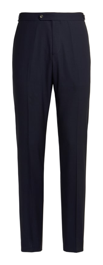 SUITSUPPLY  Navy Slim Leg Tapered Suit Trousers