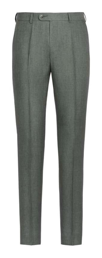 SUITSUPPLY  Green Soho Trousers