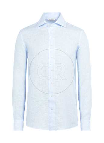 SUITSUPPLY  Light Blue Linen Shirt