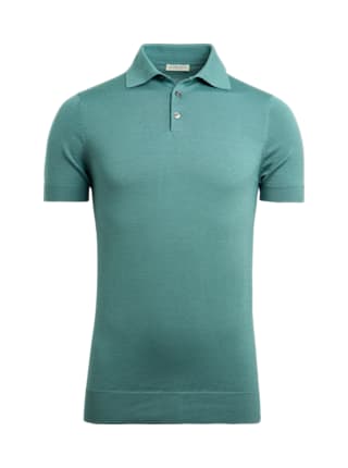 SUITSUPPLY  Green Polo Shirt 