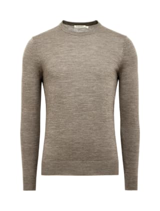 SUITSUPPLY  Taupe Crewneck