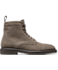 SUITSUPPLY  Grey Lace-Up Boot
